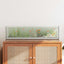 Akvarium med opbevaring Transparent 80 x 20 x 20 cm Glas