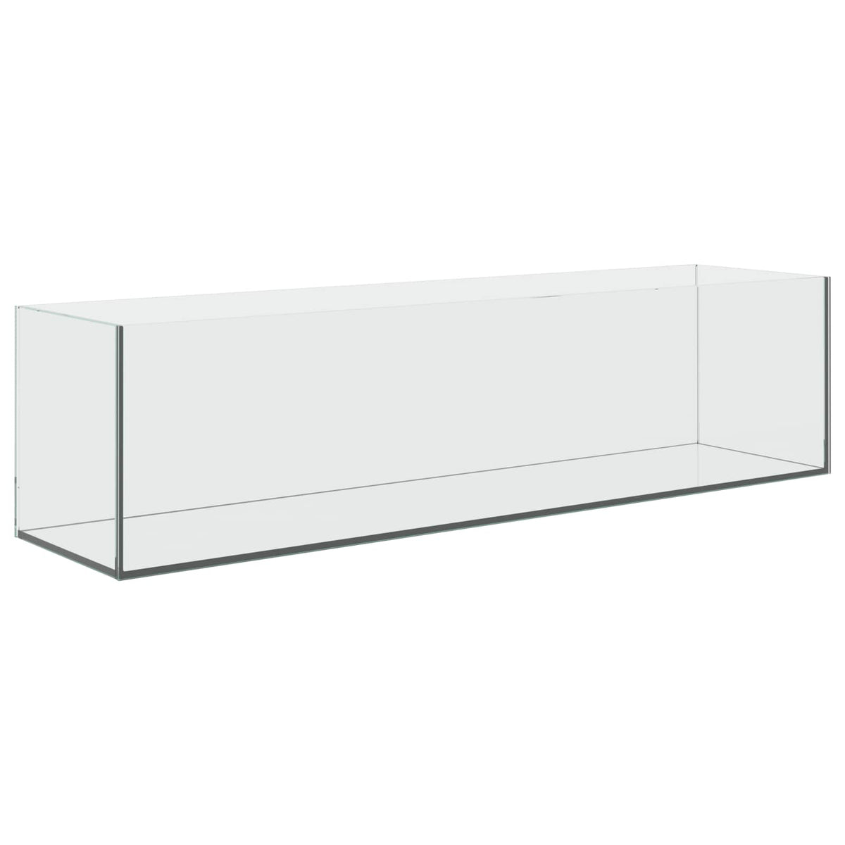Akvarium med opbevaring Transparent 80 x 20 x 20 cm Glas