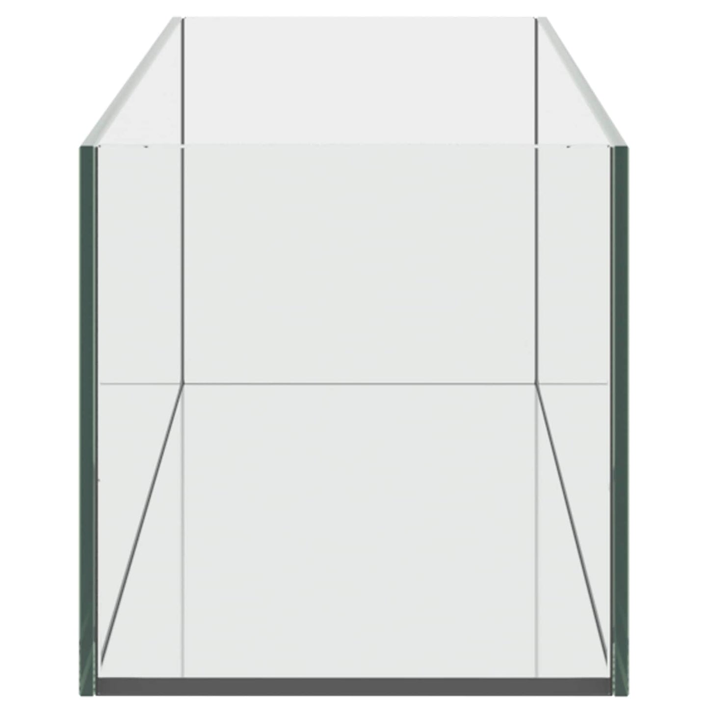 Akvarium med opbevaring Transparent 80 x 20 x 20 cm Glas