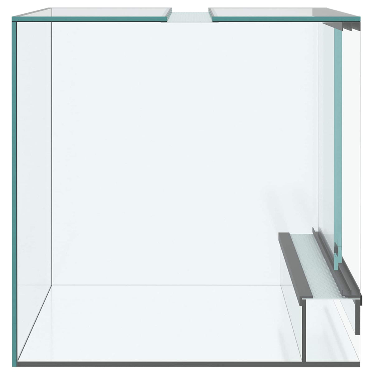 Terrarium med opbevaring Transparent 30 x 30 x 30 cm Glas
