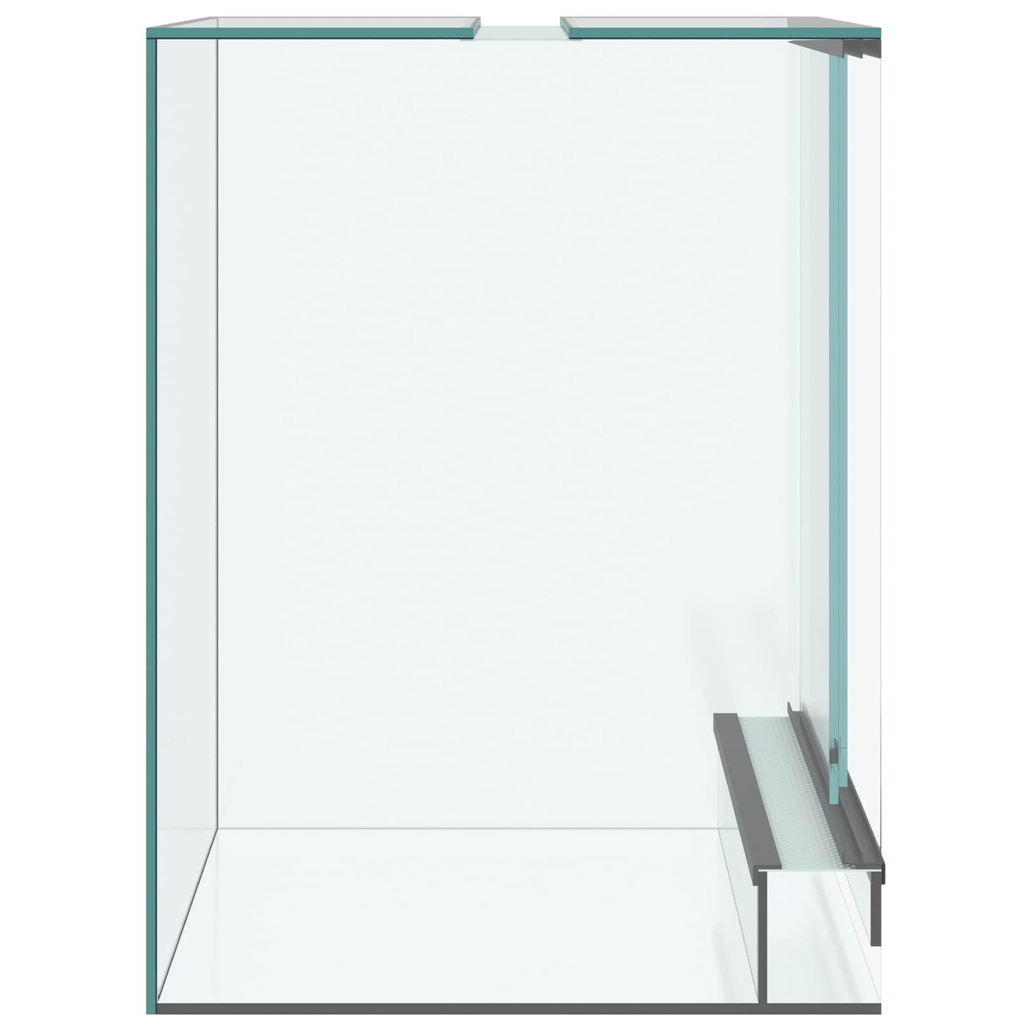 Terrarium med opbevaring Transparent 30 x 30 x 40 cm Glas