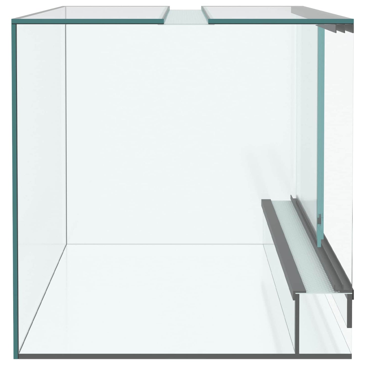 Terrarium med opbevaring Transparent 40 x 30 x 30 cm Glas