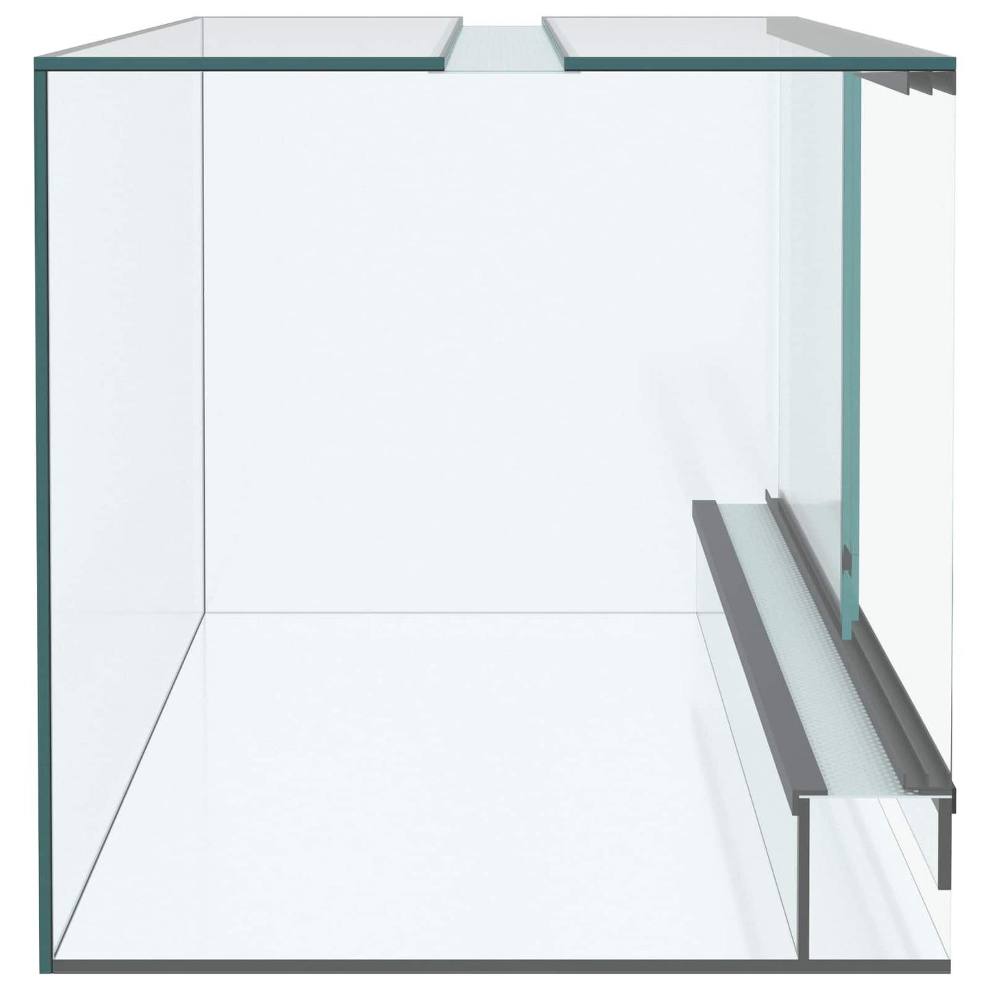 Terrarium med opbevaring Transparent 50 x 30 x 30 cm Glas