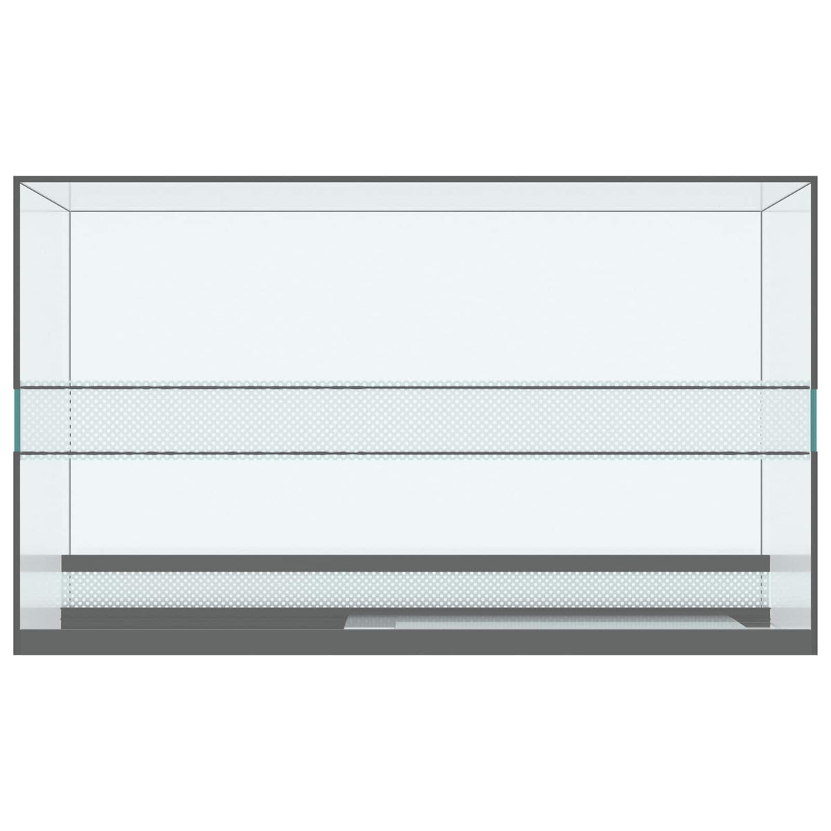 Terrarium med opbevaring Transparent 50 x 30 x 30 cm Glas