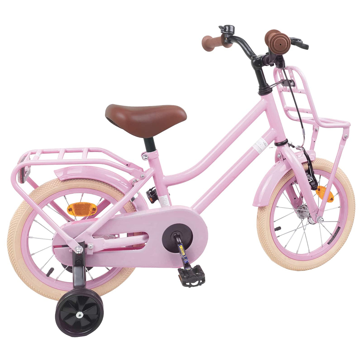 Børnecykel 12 tommer til 2-4 år gamle Lys pink