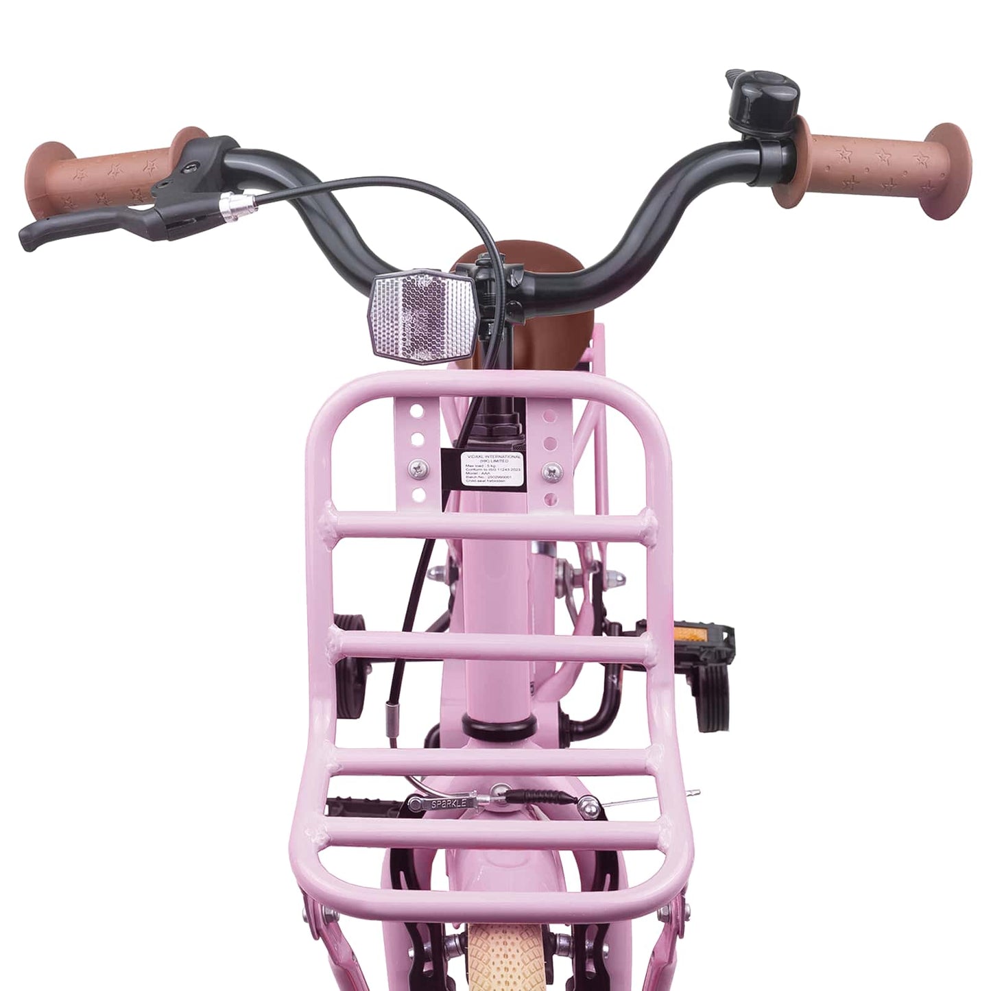 Børnecykel 14 tommer anbefalet til 3-5 år gammel Lys pink