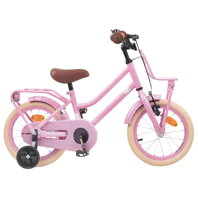 Børnecykel 14 tommer anbefalet til 3-5 år gammel Lys pink