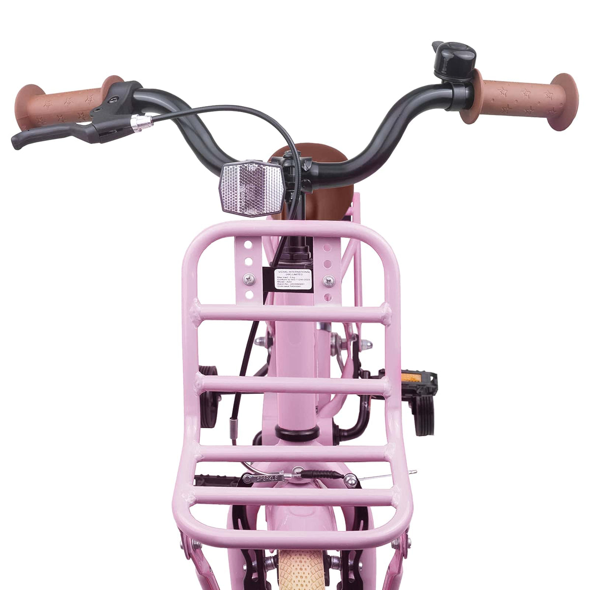 Børnecykel 16 tommer til 4-6 år gamle Lys pink