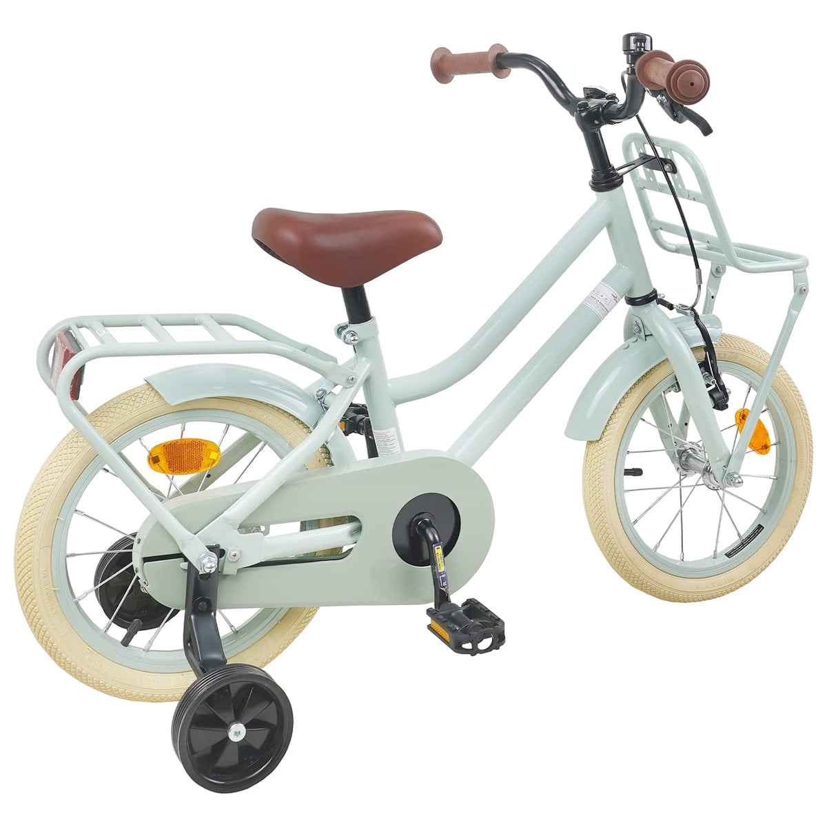 Børnecykel 12 tommer til 2-4 år gamle Lys grøn