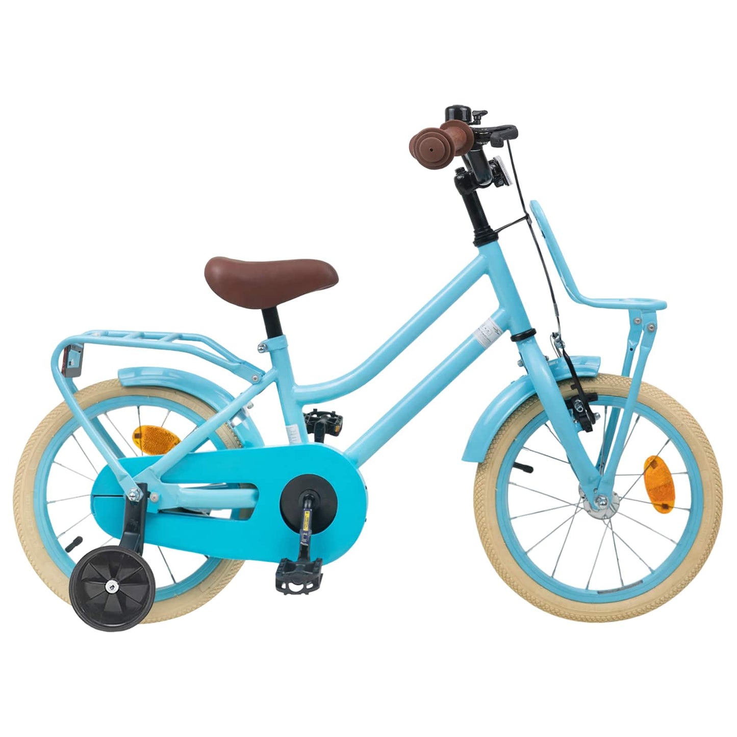 Børnecykel 16 tommer til 4-6 år gamle Lyseblå