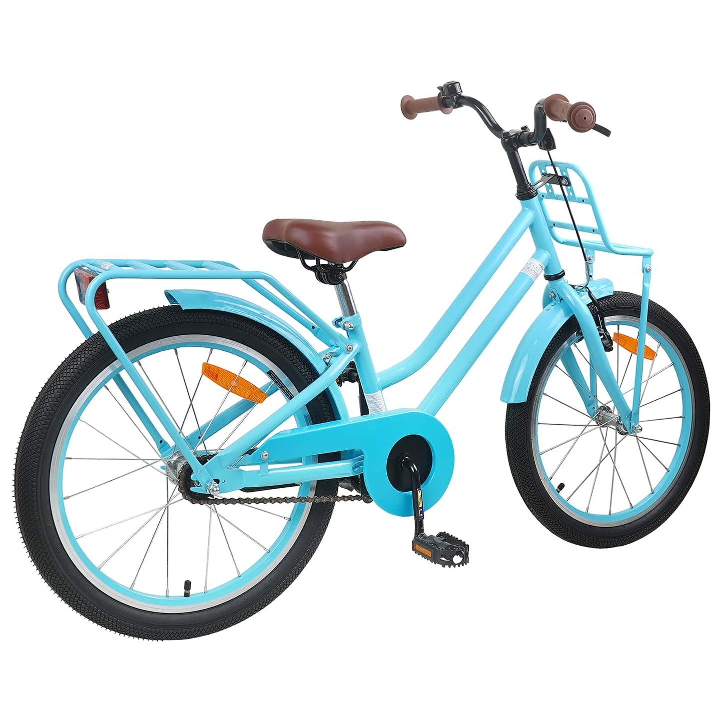 Børnecykel 20 tommer til børn i alderen 6-11 år Lyseblå
