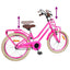 Børnecykel 18 tommer til 5-7 år gammel Mørk pink