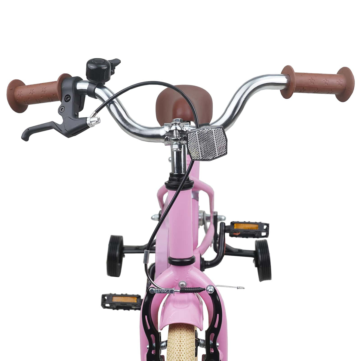 Børnecykel 16 tommer til 4-6 år gamle Lys pink