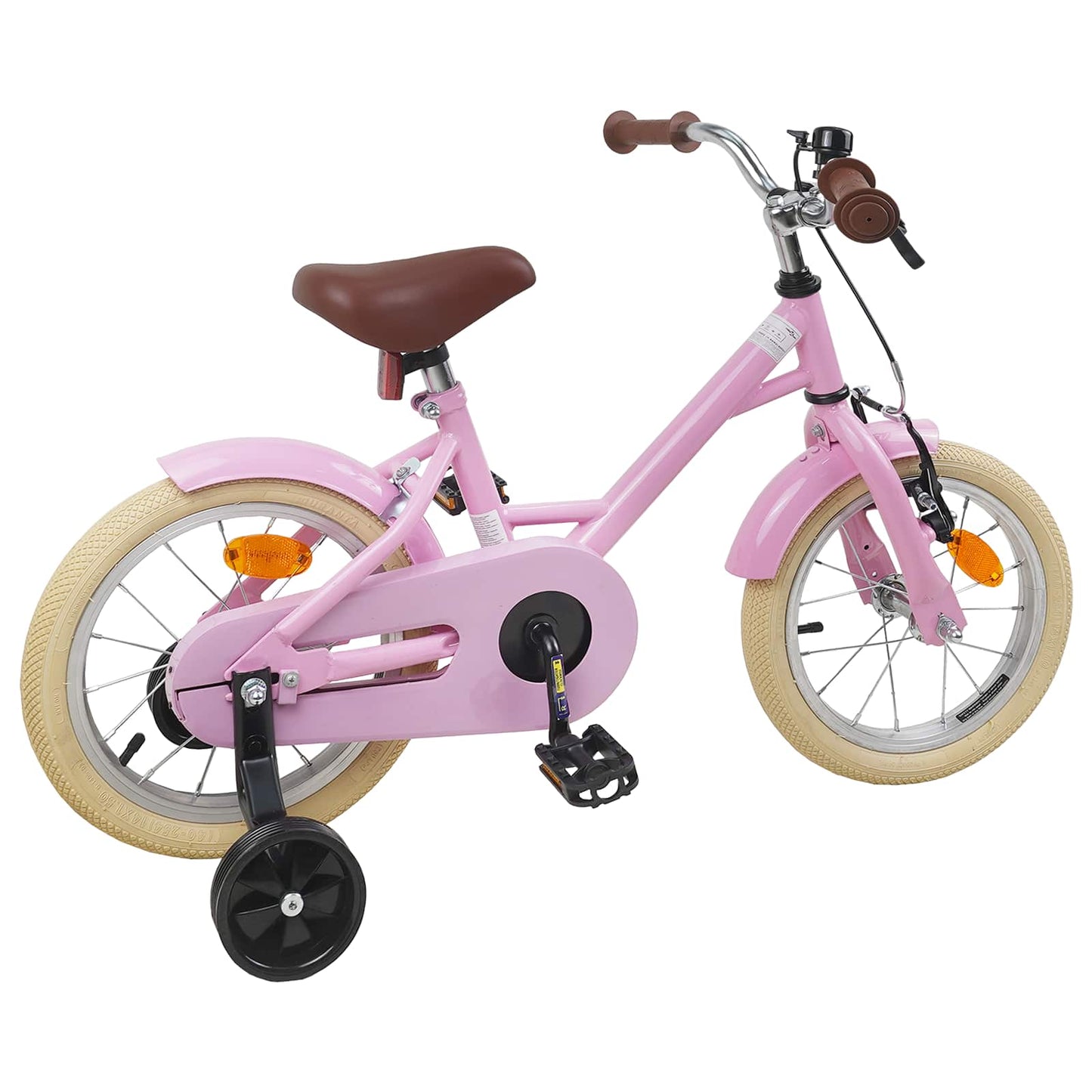 Børnecykel 16 tommer til 4-6 år gamle Lys pink