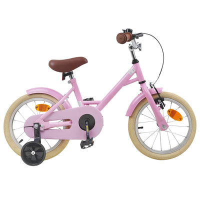 Børnecykel 16 tommer til 4-6 år gamle Lys pink