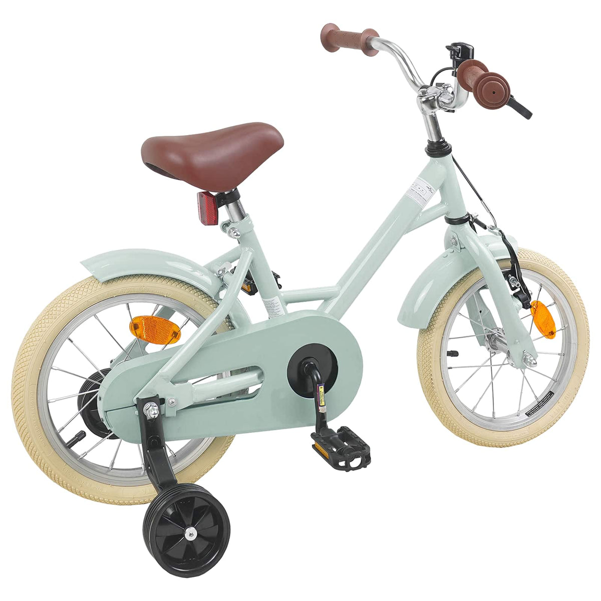 Børnecykel 12 tommer til 2-4 år gamle Lys grøn