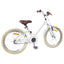 Børnecykel 20 tommer til børn i alderen 6-11 år Hvid