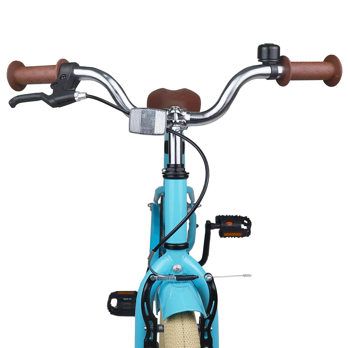 Børnecykel 20 tommer til børn i alderen 6-11 år Lyseblå
