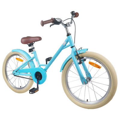 Børnecykel 20 tommer til børn i alderen 6-11 år Lyseblå