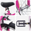 Børnecykel 16 tommer til 4-6 år gamle Pink Hvid