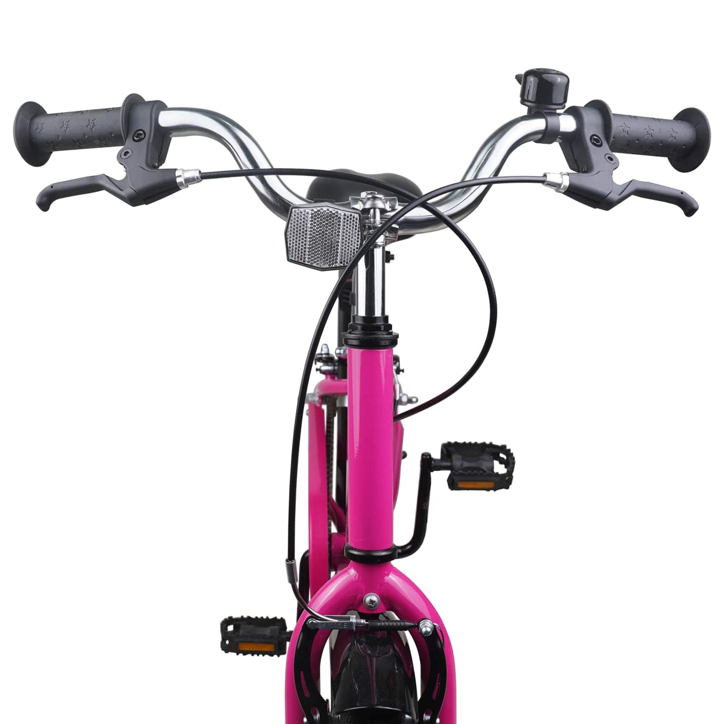 Børnecykel 20 tommer til børn i alderen 6-11 år Pink Sort