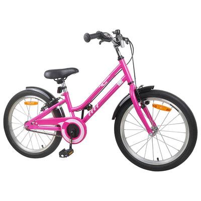 Børnecykel 20 tommer til børn i alderen 6-11 år Pink Sort