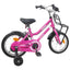 Børnecykel 16 tommer til 4-6 år gamle Pink og Sort