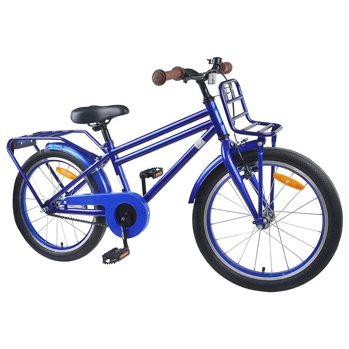 Børnecykel 22 tommer til 7-12 år gammel Mørk blå