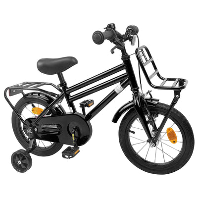 Børnecykel 12 tommer til 2-4 år gamle Sort