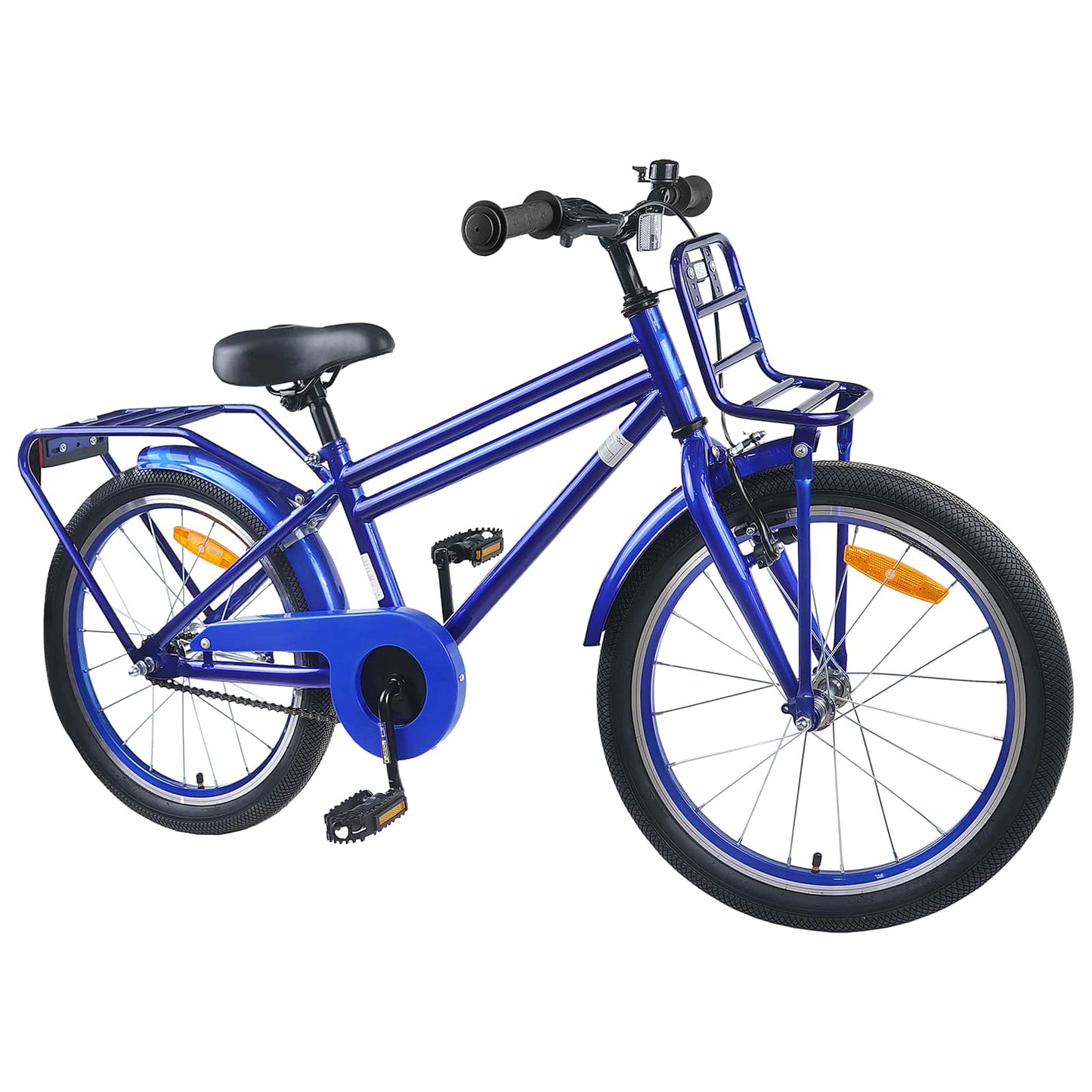 Børnecykel 20 tommer til børn i alderen 6-11 år Mørk blå