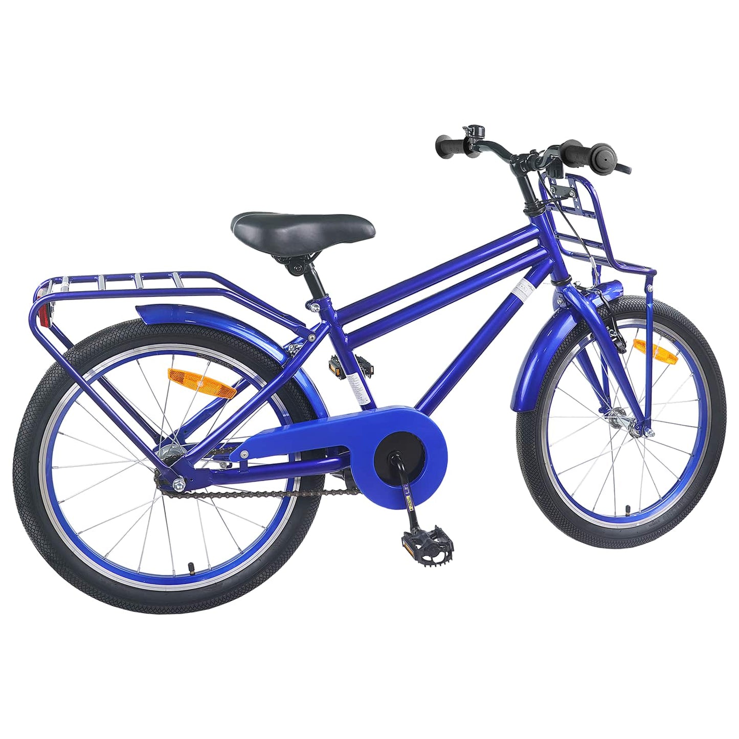 Børnecykel 20 tommer til børn i alderen 6-11 år Mørk blå