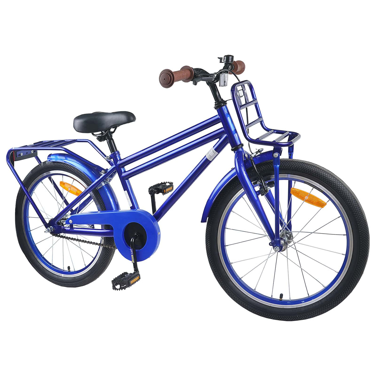 Børnecykel 22 tommer til 7-12 år gammel Mørk blå