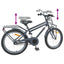 Børnecykel 20 tommer til børn i alderen 6-11 år Mørkegrå