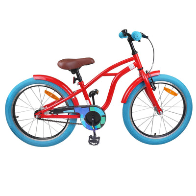 Børnecykel 20 tommer til børn i alderen 6-11 år Rød