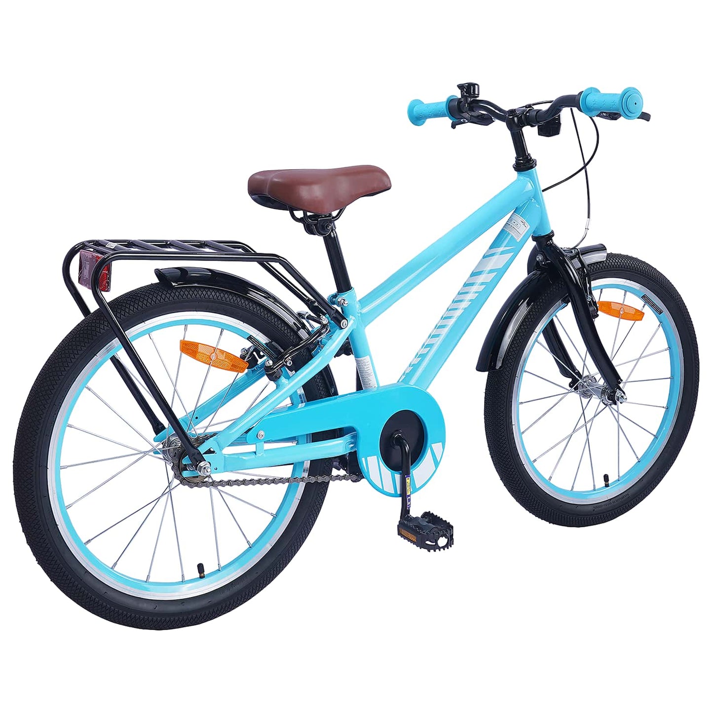 Børnecykel 20 tommer til børn i alderen 6-11 år Lyseblå