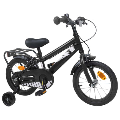 Børnecykel 16 tommer til 4-6 år gamle Sort