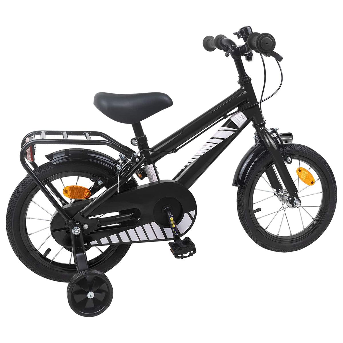 Børnecykel 16 tommer til 4-6 år gamle Sort