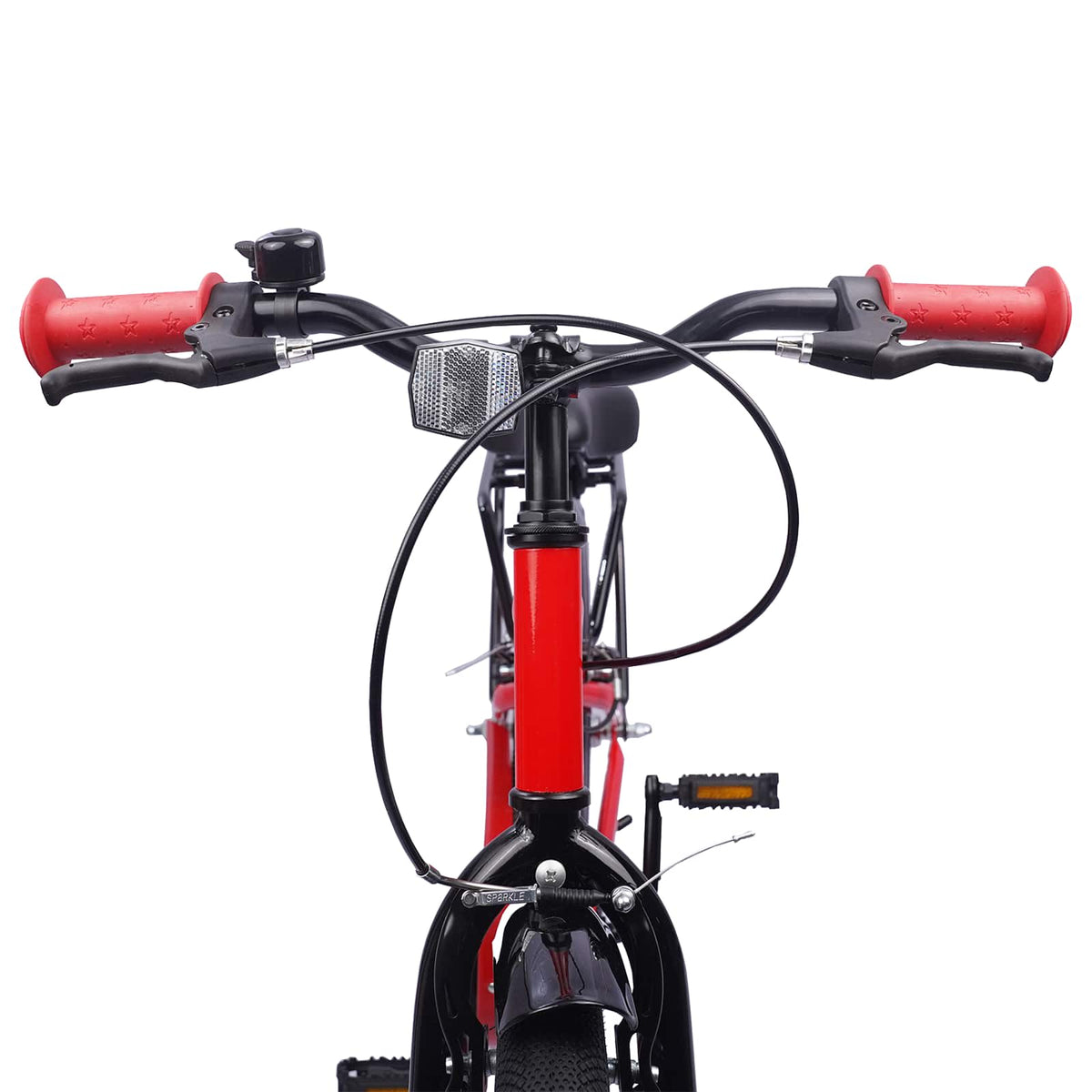 Børnecykel 20 tommer til børn i alderen 6-11 år Rød