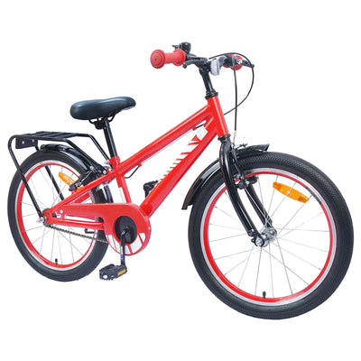 Børnecykel 20 tommer til børn i alderen 6-11 år Rød