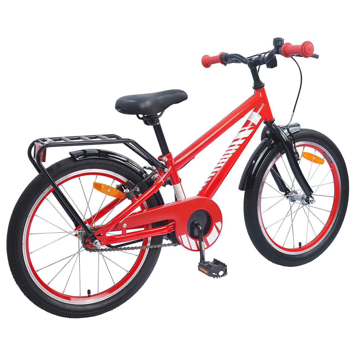 Børnecykel 20 tommer til børn i alderen 6-11 år Rød