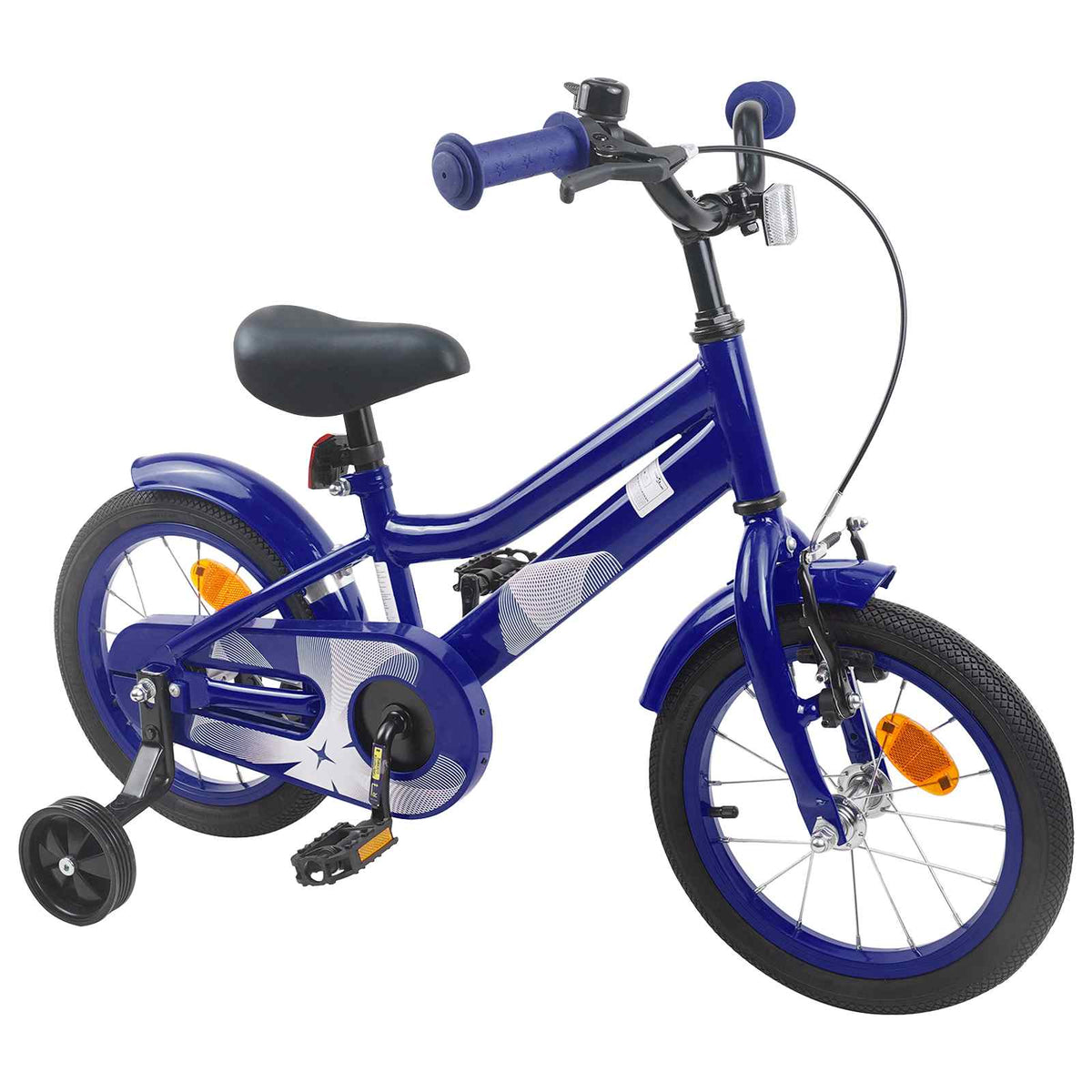 Børnecykel 12 tommer til 2-4 år gamle Mørk blå