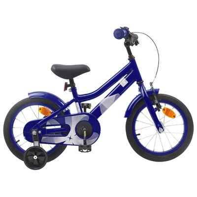 Børnecykel 12 tommer til 2-4 år gamle Mørk blå