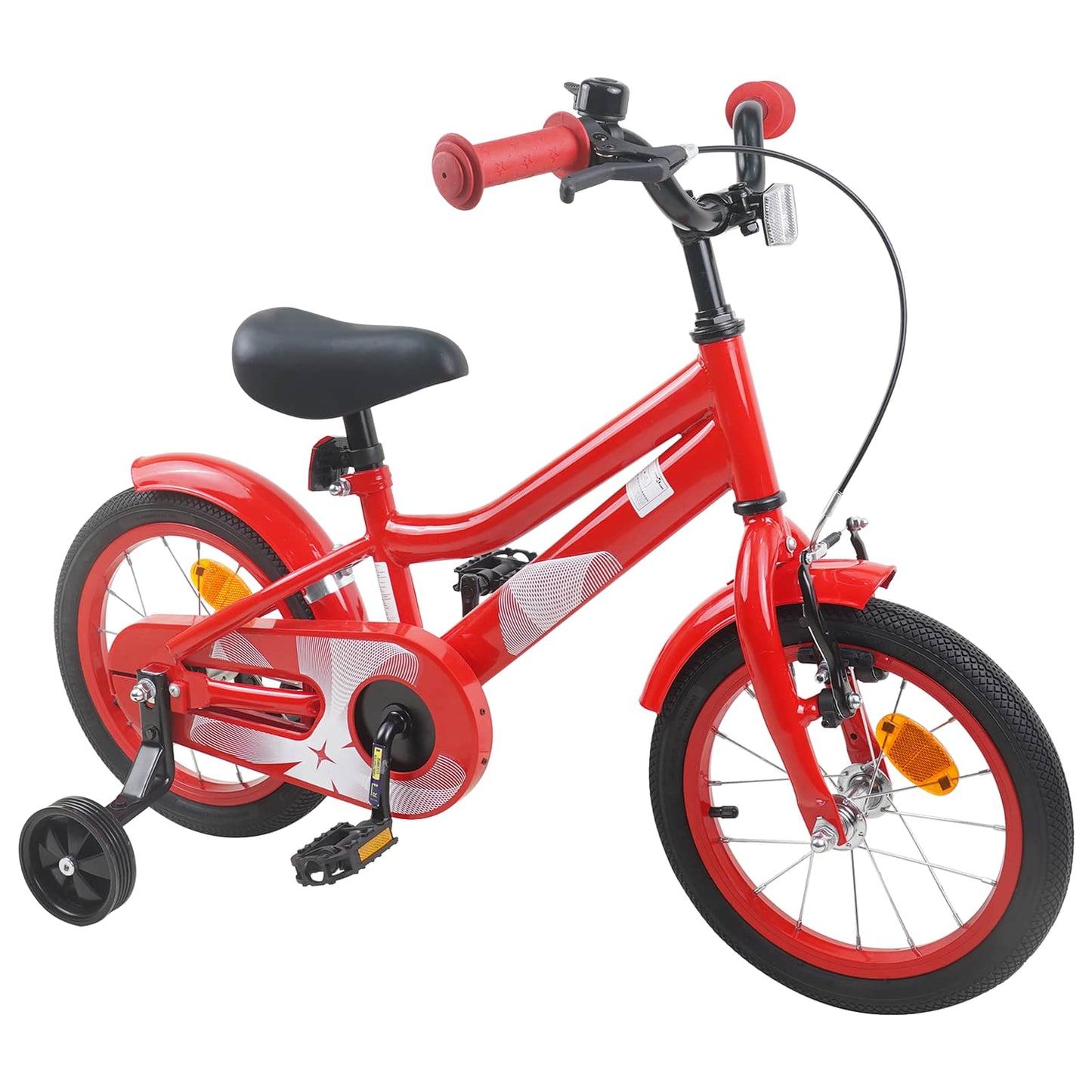 Børnecykel 12 tommer til 2-4 år gamle Rød