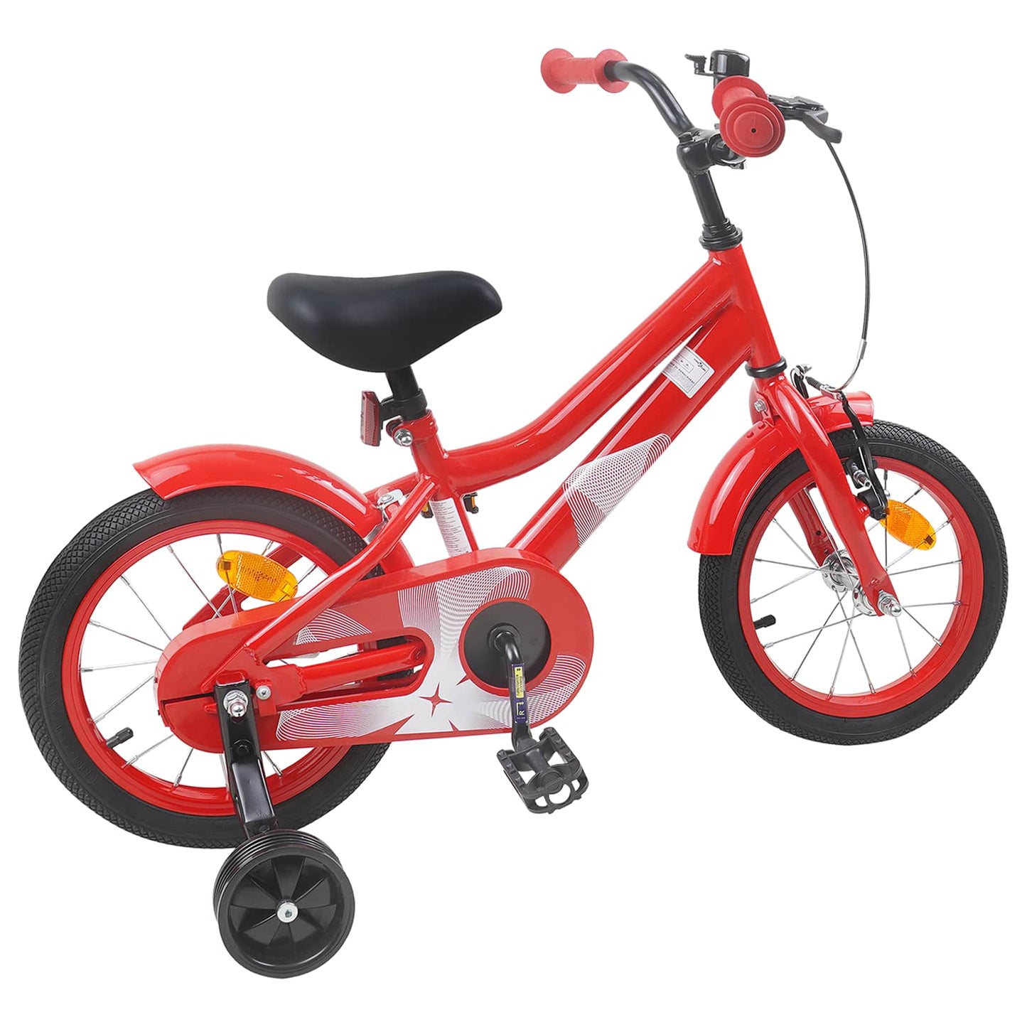 Børnecykel 12 tommer til 2-4 år gamle Rød