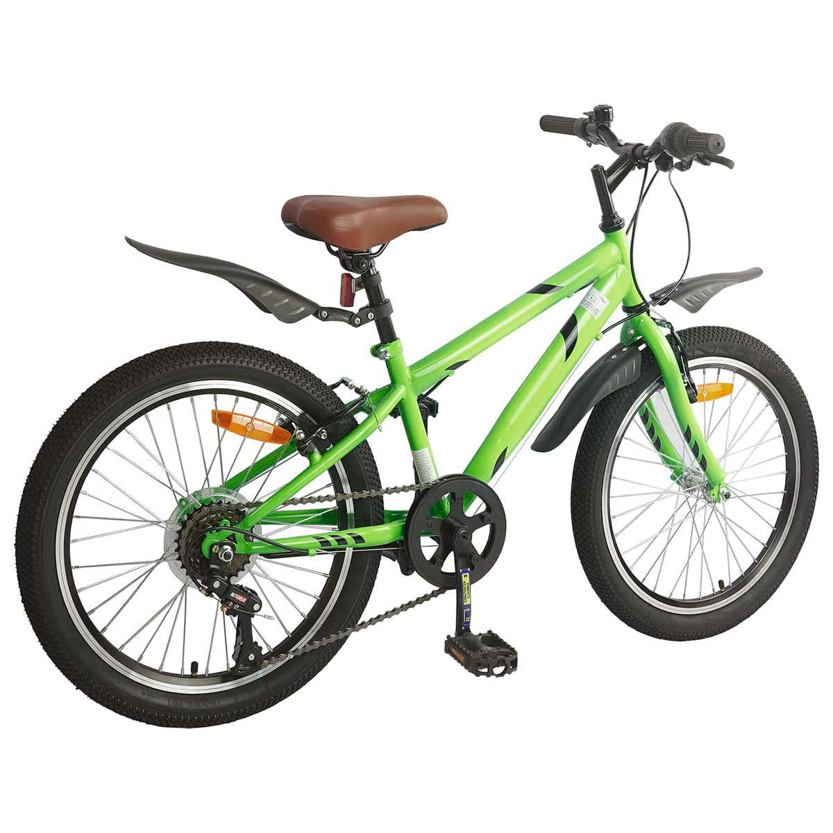 Børnecykel 20 tommer 6-hastighed til børn i alderen 6-11 år
