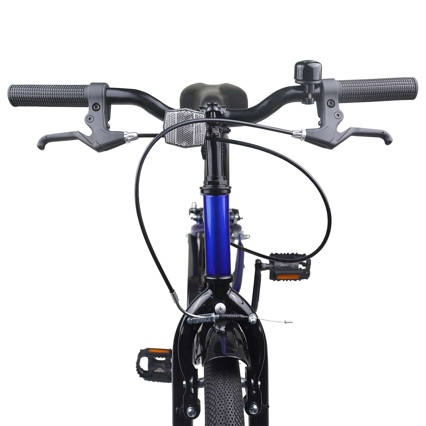 Børnecykel 20 tommer til børn i alderen 6-11 år Blå Sort
