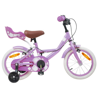 Børnecykel 12 tommer til 2-4 år gamle Lilla