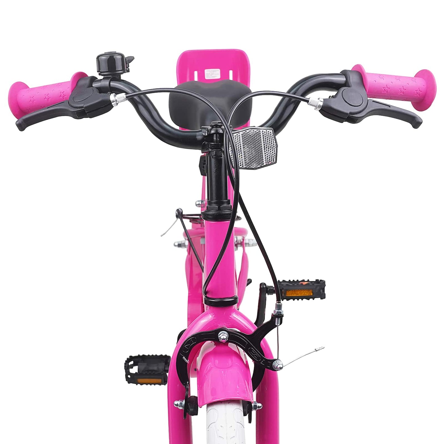 Børnecykel 18 tommer til 5-7 år gammel Lyserød