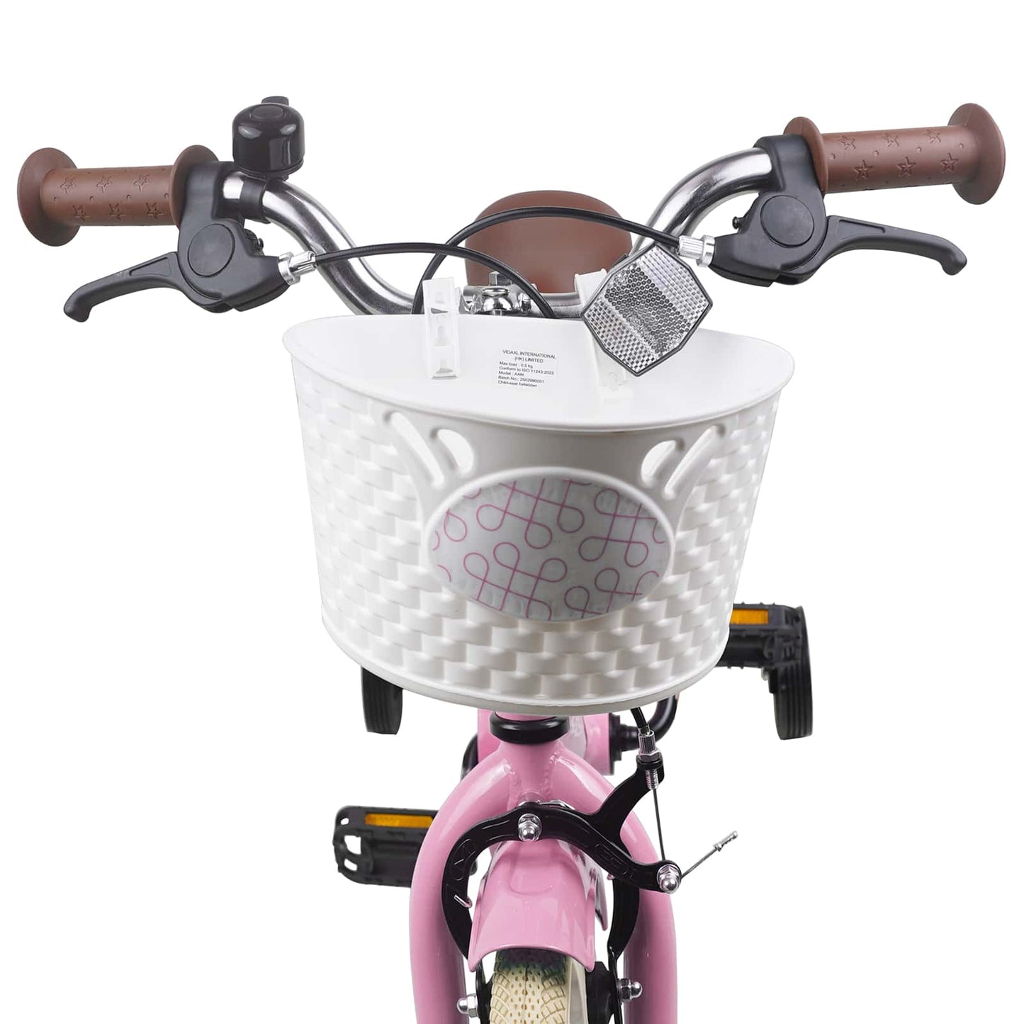 Børnecykel 16 tommer til 4-6 år gamle Lys pink