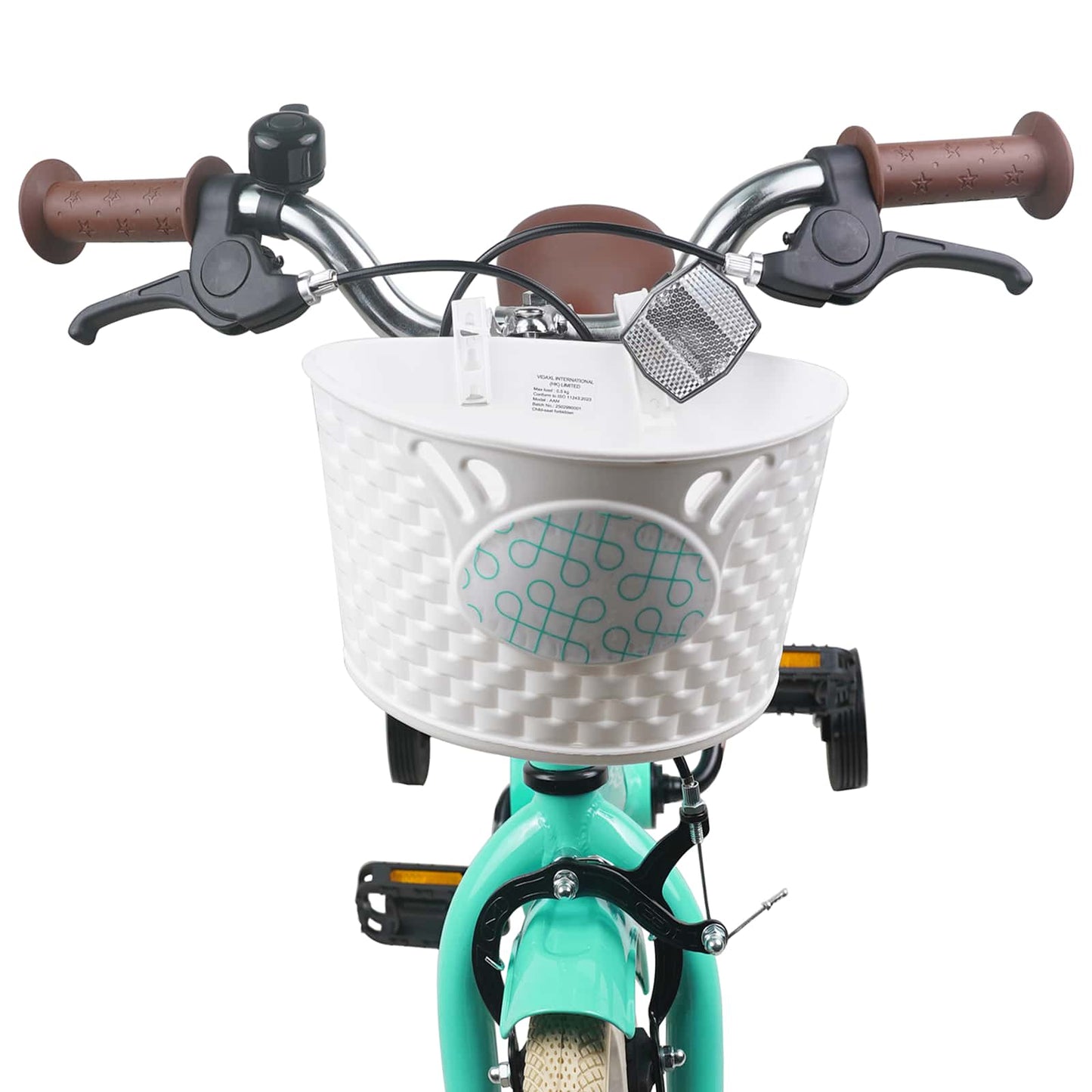 Børnecykel 16 tommer til 4-6 år gamle Havgrøn